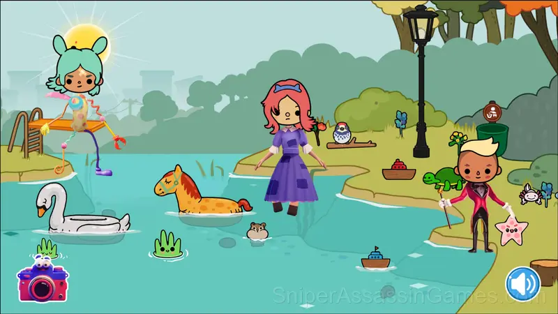 Toca Boca and the Circus: mix gameplay screenshot 3