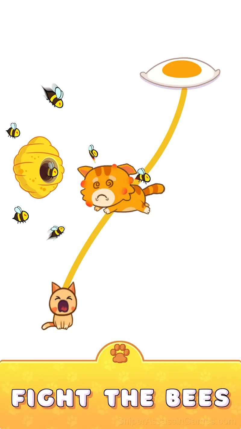 Cat Puzzle: Draw to Kitten gameplay screenshot 4