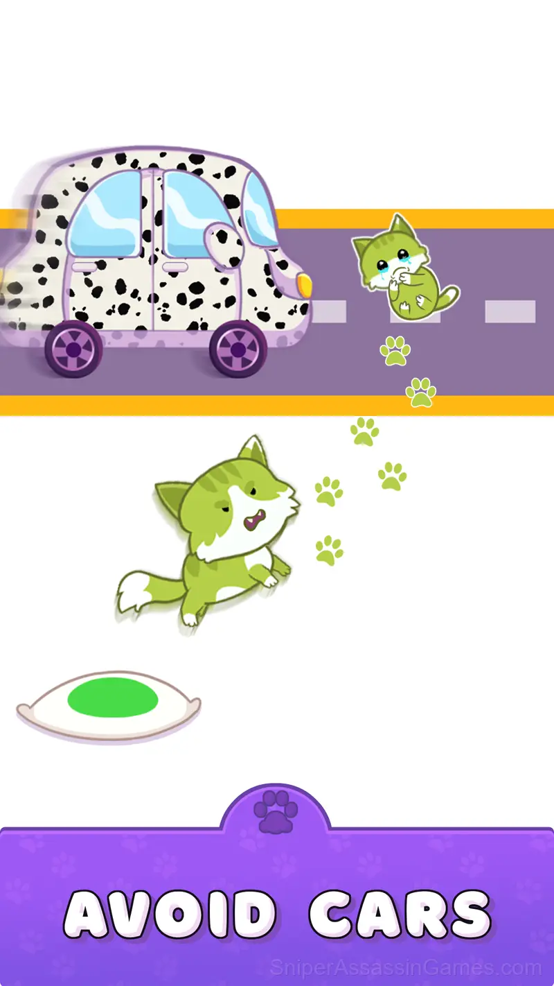 Cat Puzzle: Draw to Kitten gameplay screenshot 5