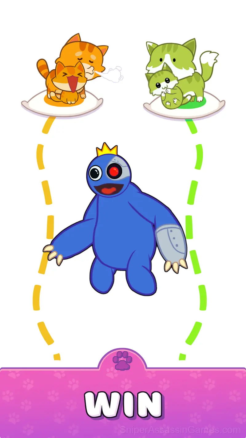 Cat Puzzle: Draw to Kitten gameplay screenshot 6