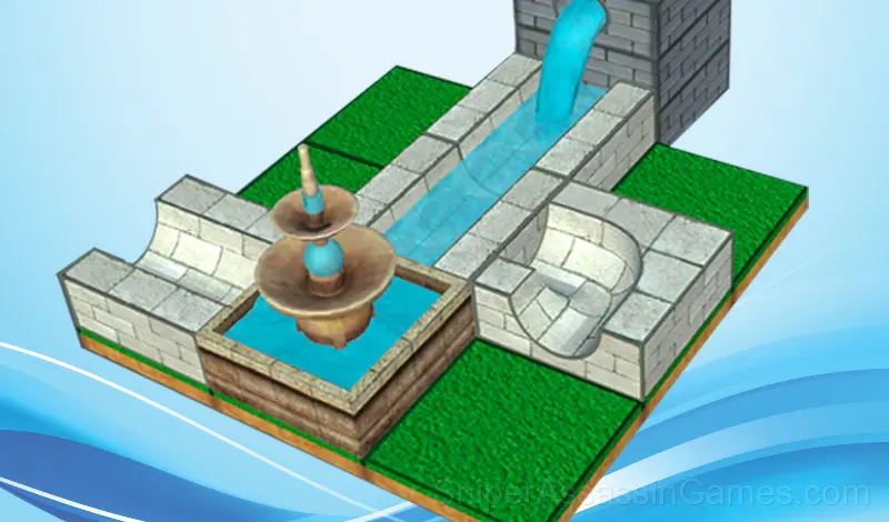 Play 3D water puzzle