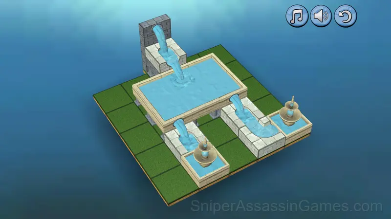 3D water puzzle gameplay screenshot 5
