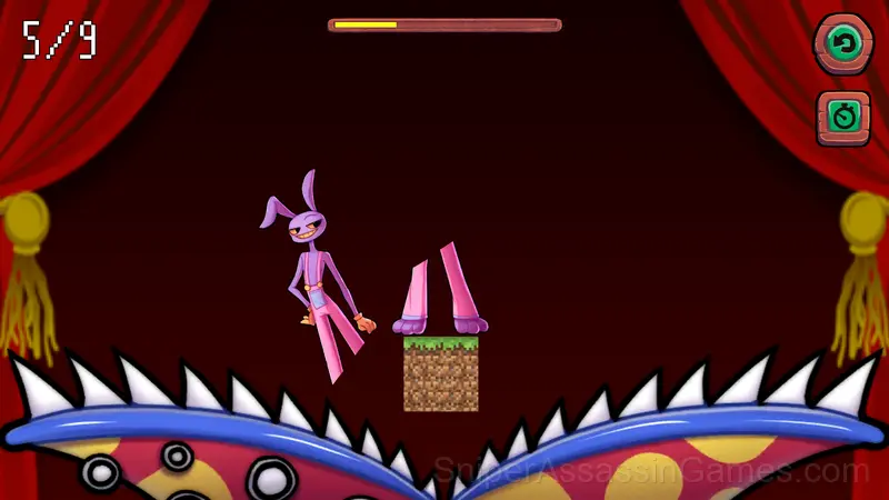 Cut the Digital Circus: The Amazing Clicker gameplay screenshot 2