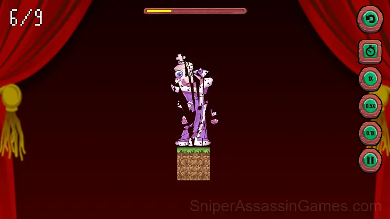 Cut the Digital Circus: The Amazing Clicker gameplay screenshot 3