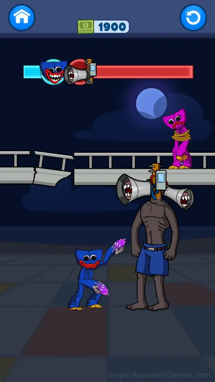 Huggy: War Towers gameplay screenshot 3