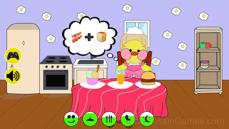 My duck Lalafanfan: dress, feed, wash! gameplay screenshot 4