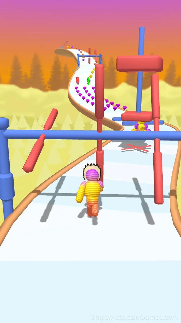 Super Man Run gameplay screenshot 1