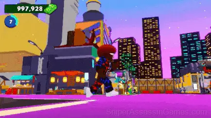 Build a Cyberpunk City with Robby at Robux gameplay screenshot 6