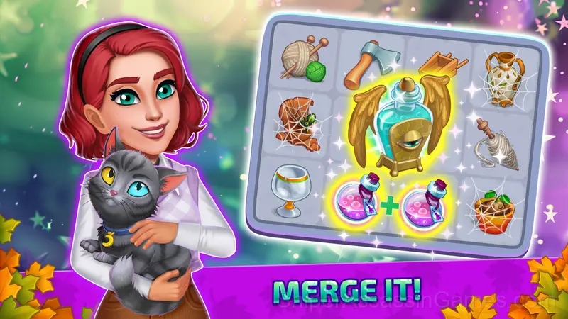 Halloween merge gameplay screenshot 2