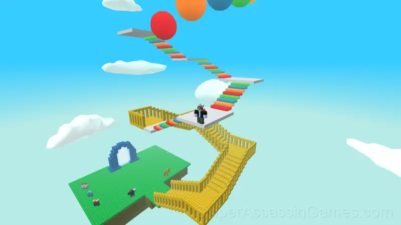2000 Stairs to VIP Obby gameplay screenshot 2
