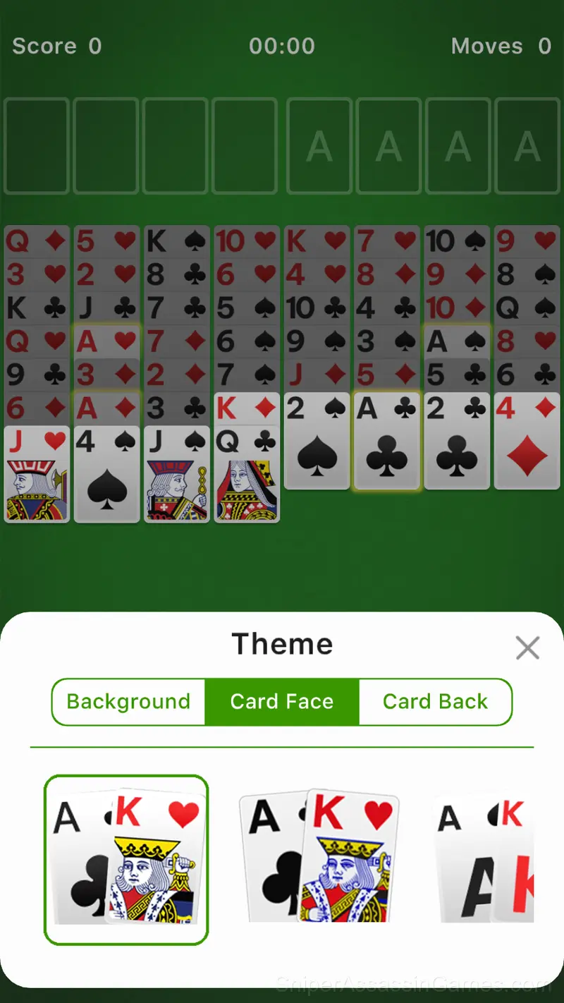 FreeCell - Classic Solitaire gameplay screenshot 4