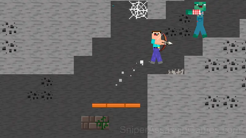 Noob Archer Punisher Zombies: Superheroes gameplay screenshot 5