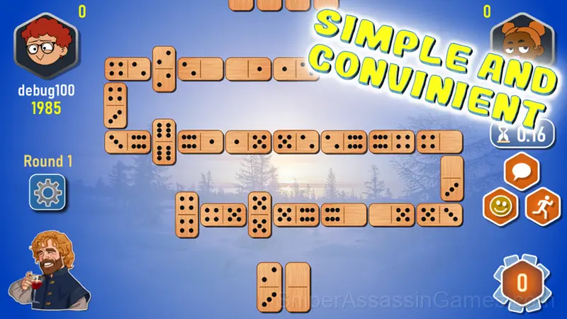 Domino Online Duel gameplay screenshot 1