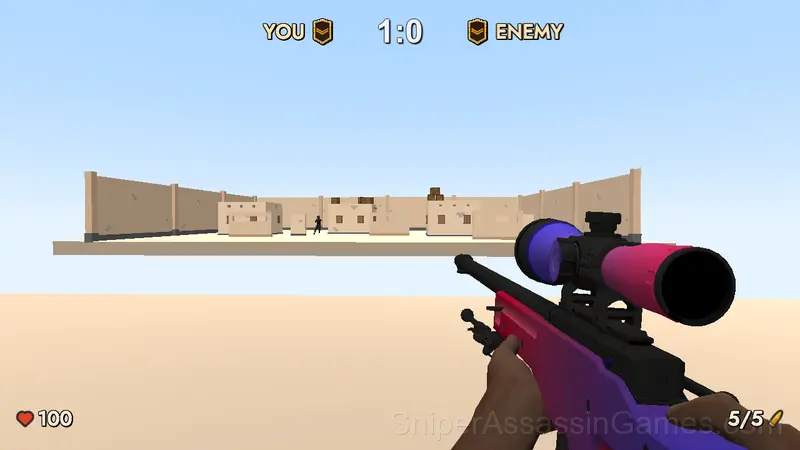 Sniper vs Sniper gameplay screenshot 2