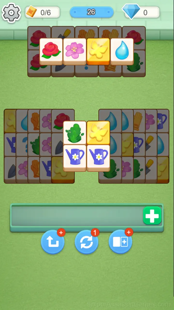Mahjong Gardens gameplay screenshot 1