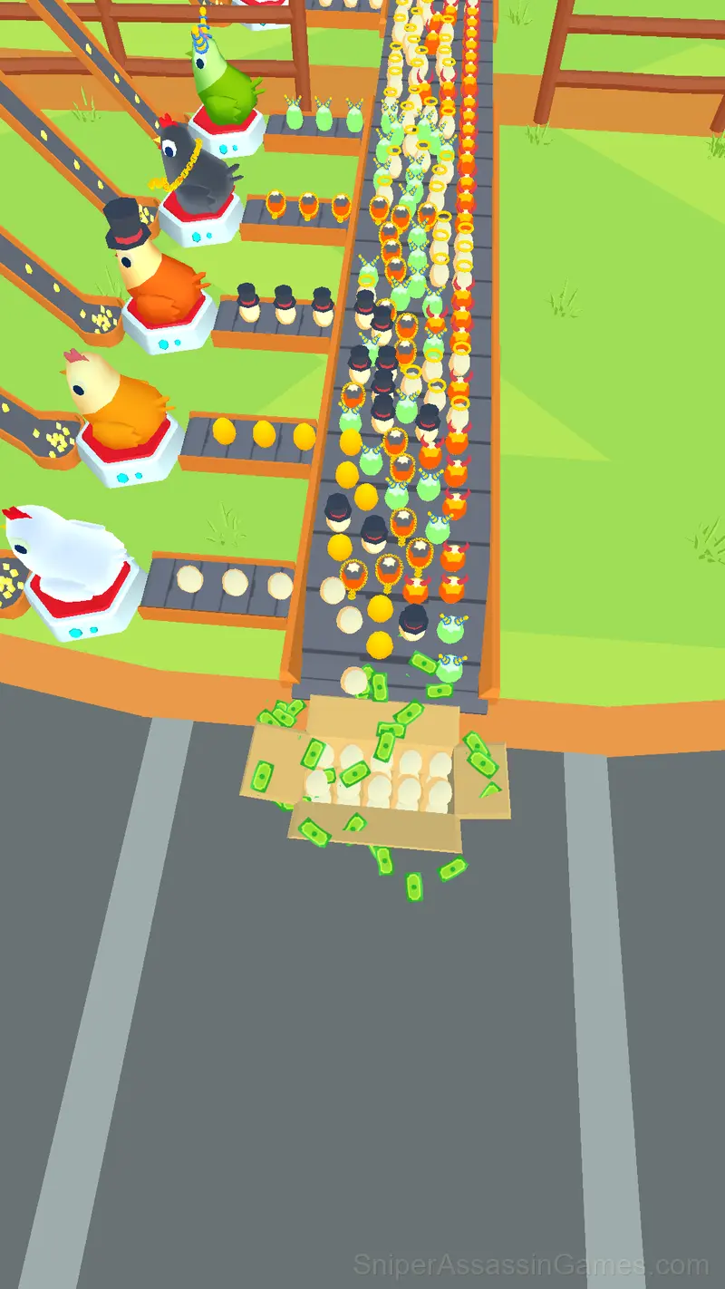 Chicken Universe gameplay screenshot 2