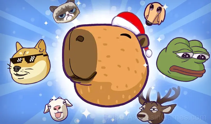 Play Connect the Capybara: Meme Puzzle