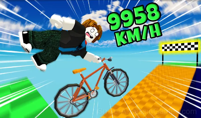Play Bike of Hell: Speed Obby on a Bike