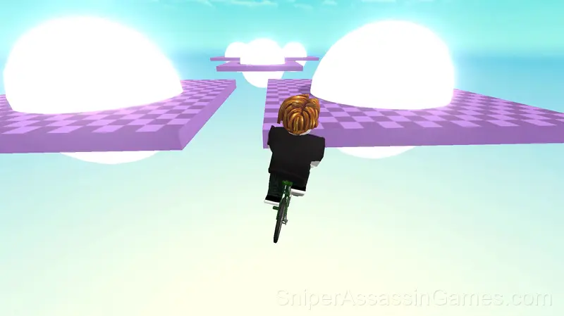 Bike of Hell: Speed Obby on a Bike gameplay screenshot 3
