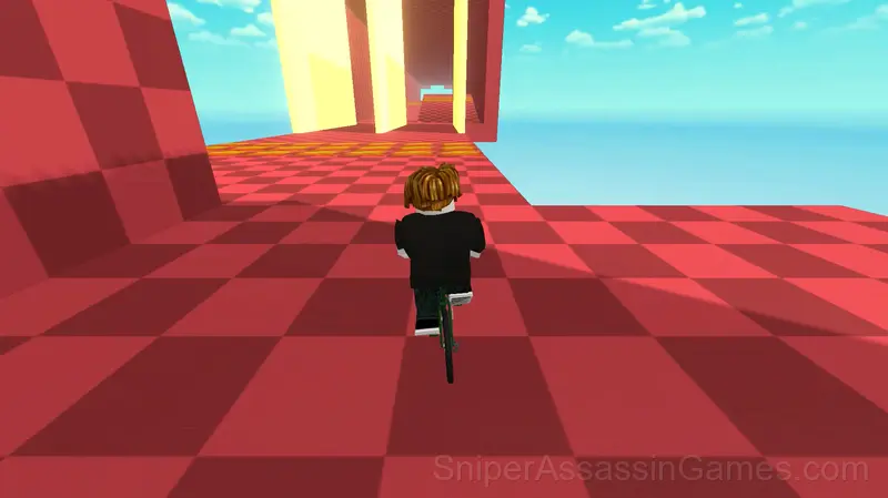 Bike of Hell: Speed Obby on a Bike gameplay screenshot 4