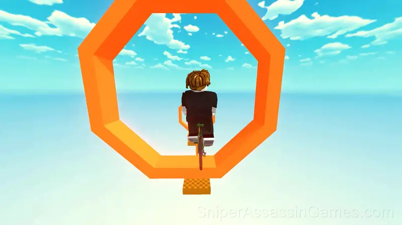 Bike of Hell: Speed Obby on a Bike gameplay screenshot 5