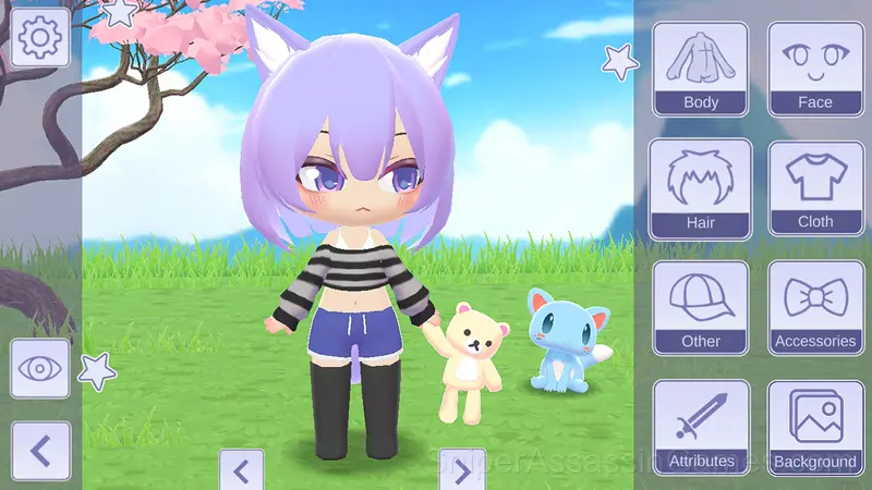 Gacha life 3D gameplay screenshot 3