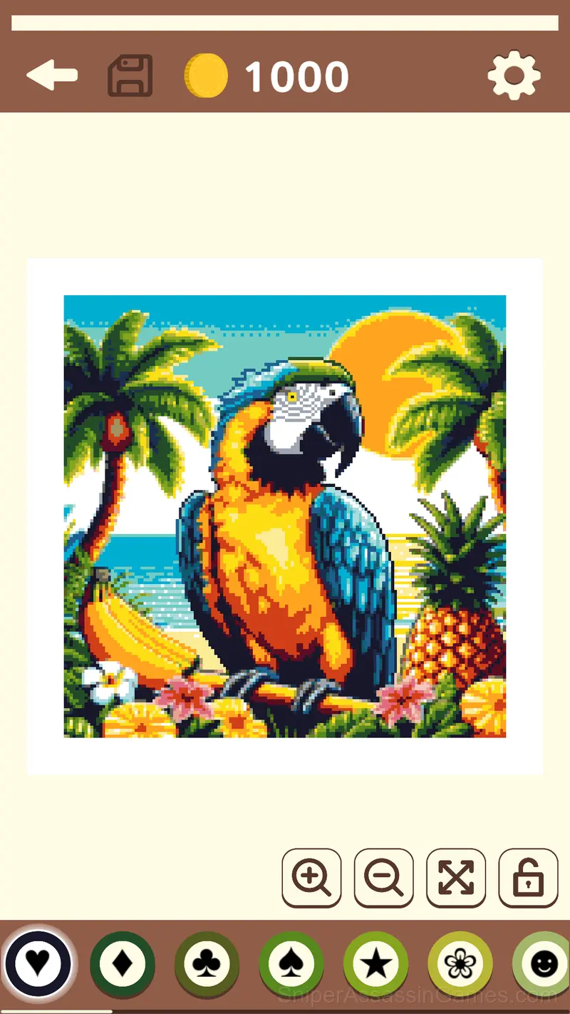 Coloring: Mosaic by Symbols gameplay screenshot 5