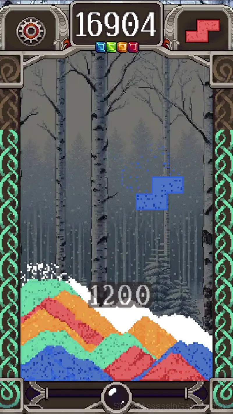 Dustrix gameplay screenshot 1