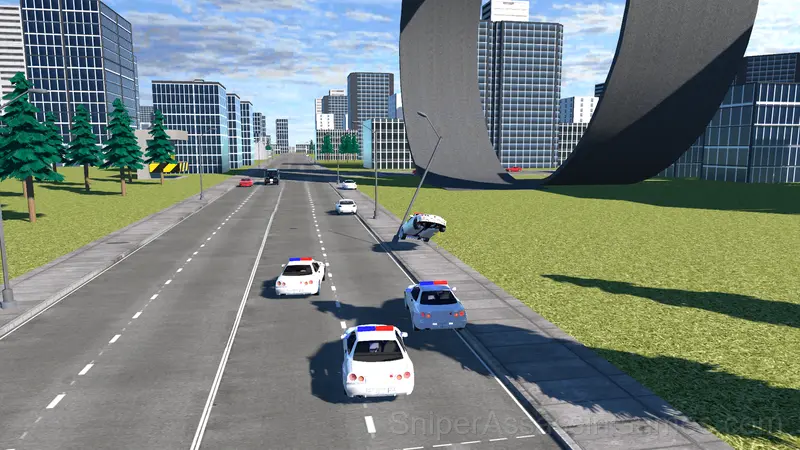 Crime and Vice City Police gameplay screenshot 1