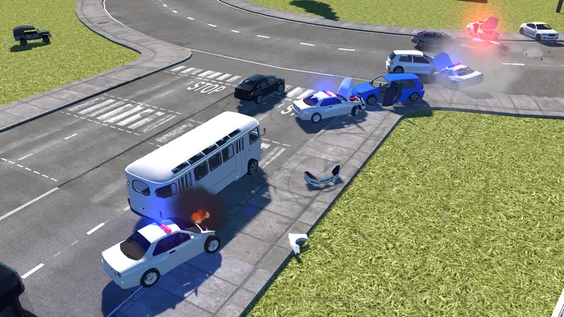 Crime and Vice City Police gameplay screenshot 4