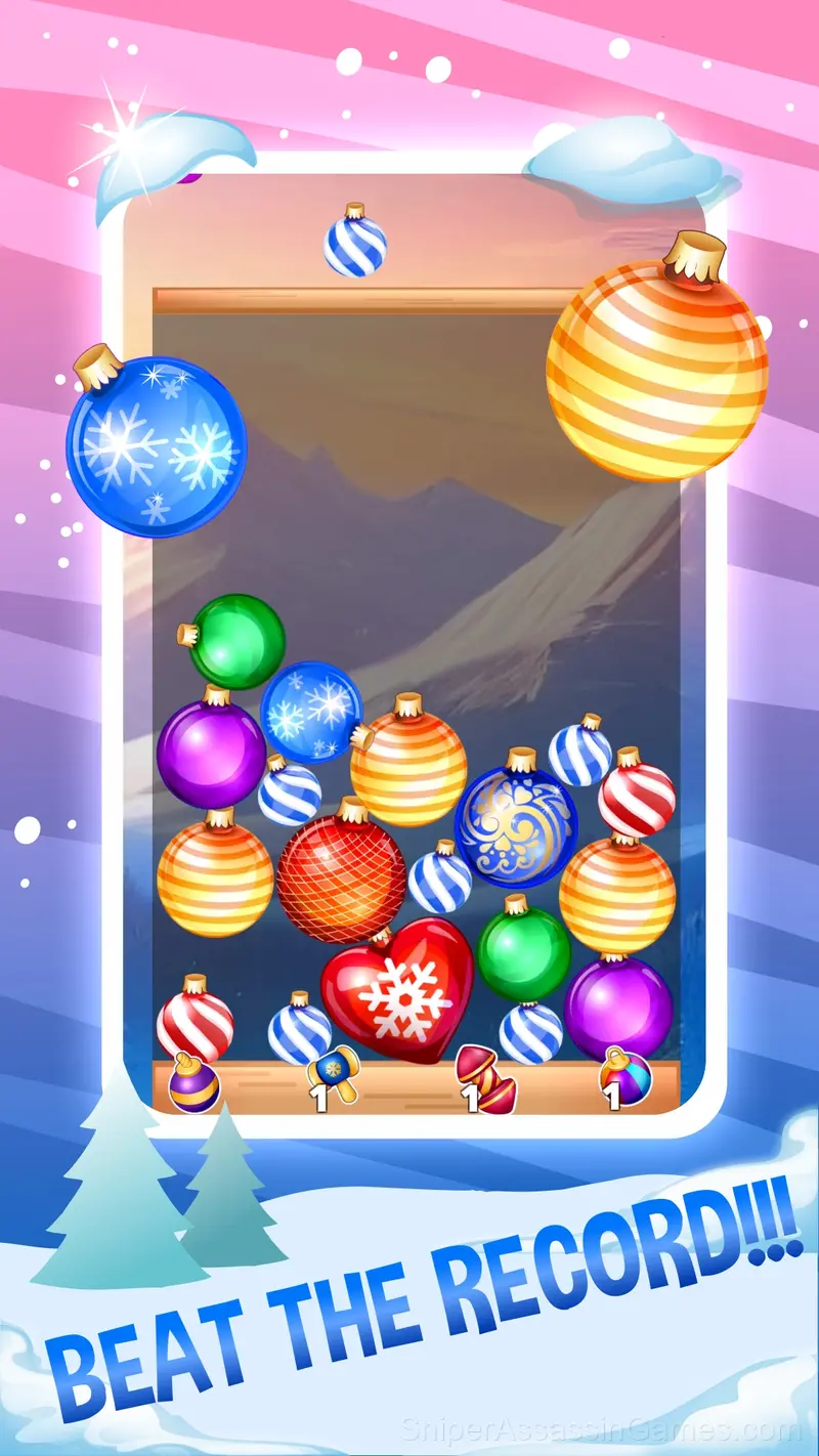 A New Year's miracle! Connect the balls! gameplay screenshot 1