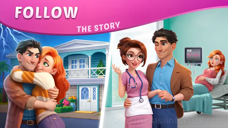 DesignVille: Merge & Design gameplay screenshot 1