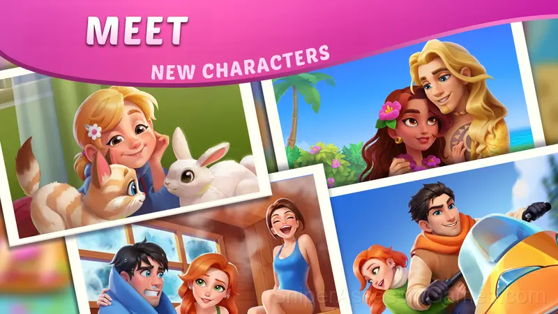 DesignVille: Merge & Design gameplay screenshot 5