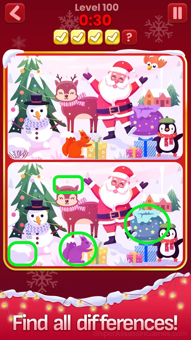 Find the Differences: Winter tale gameplay screenshot 4
