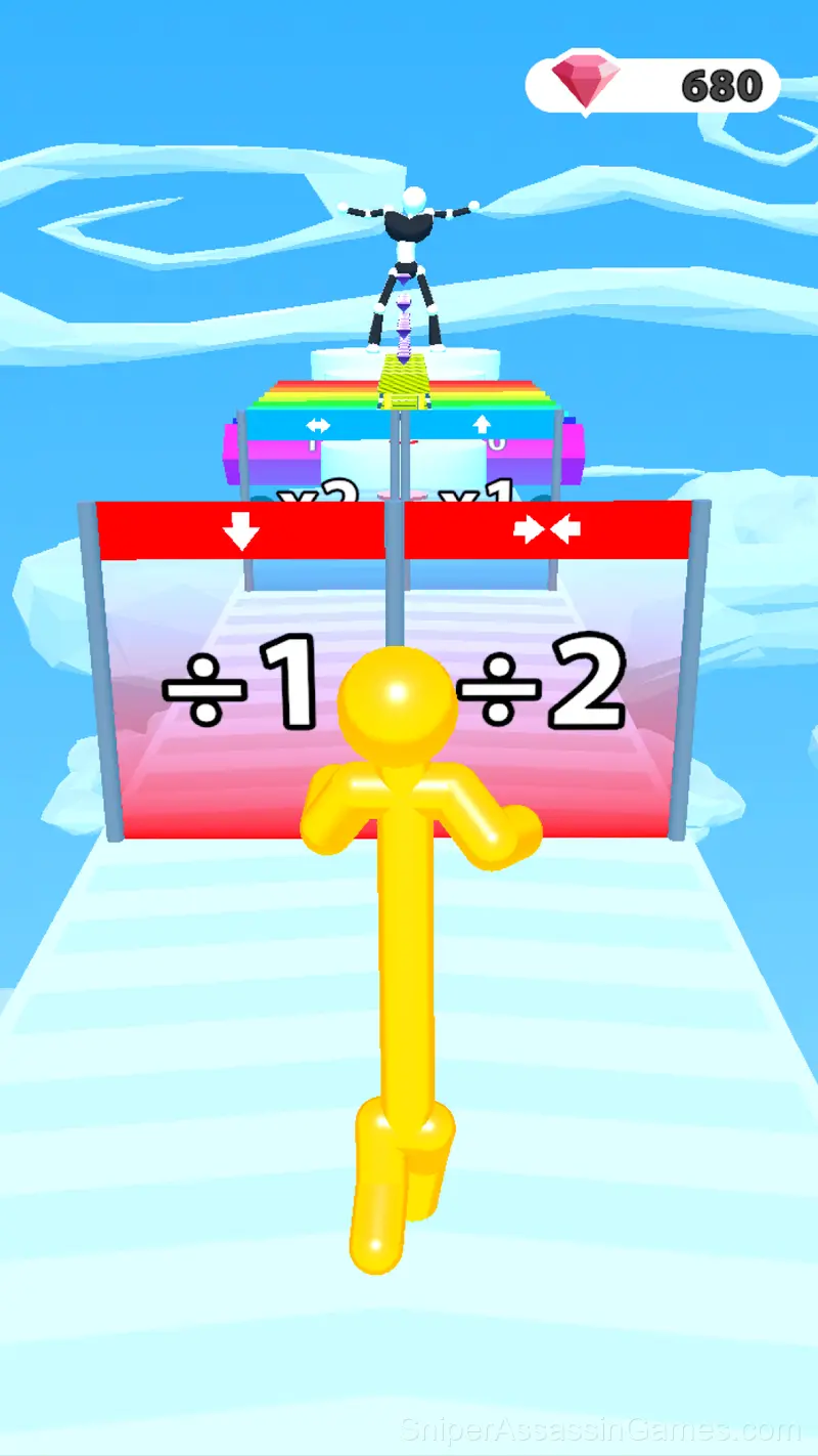Tall Guy Run gameplay screenshot 1