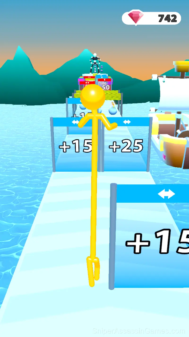 Tall Guy Run gameplay screenshot 3
