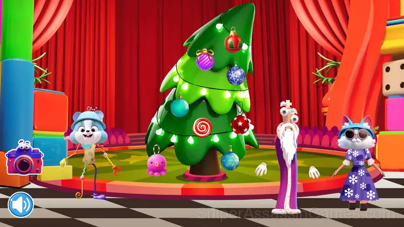 Digital Circus: Winter Fairy Tale gameplay screenshot 1