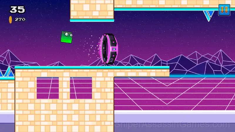 Geometry Portal Challenge gameplay screenshot 3