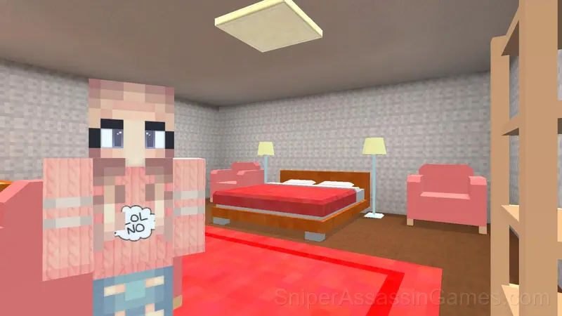 Pink Barbie Dollhouse gameplay screenshot 2