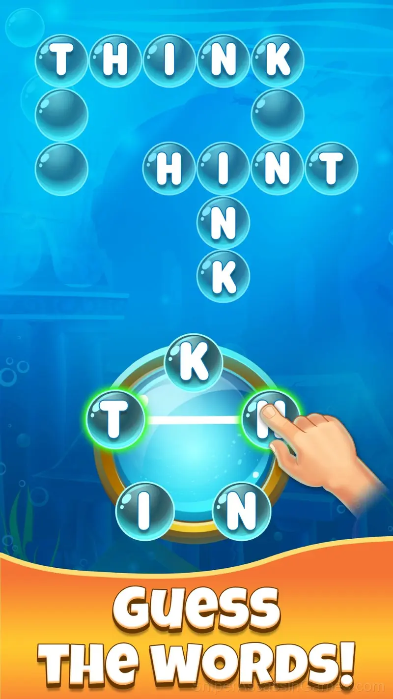 Gold for Words: Guess the word! gameplay screenshot 1