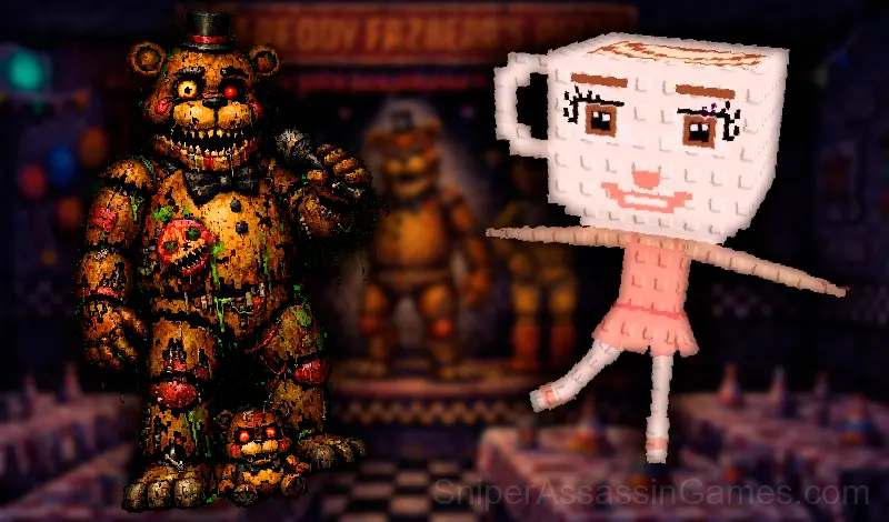 Play Escape from Brainrot FNAF!