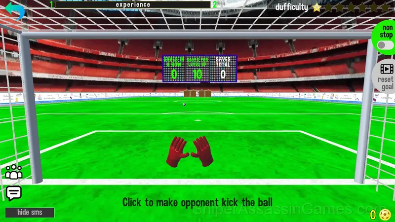 Way of the goalkeeper gameplay screenshot 1