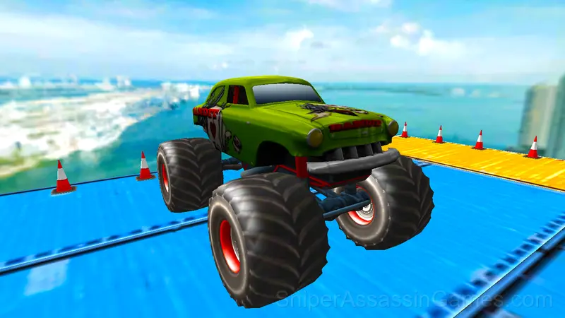 Monster Truck: Crazy car driving! gameplay screenshot 3