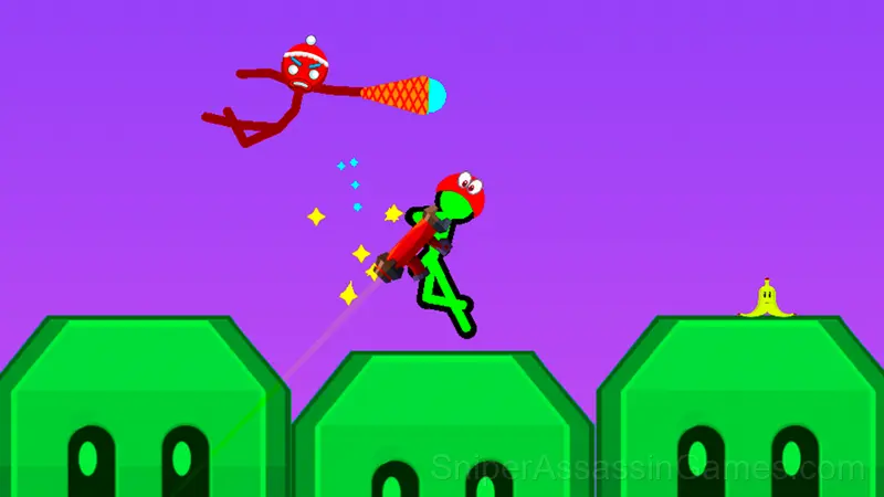 Battle of the red and blue agents gameplay screenshot 1