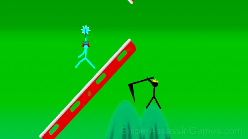 Battle of the red and blue agents gameplay screenshot 5