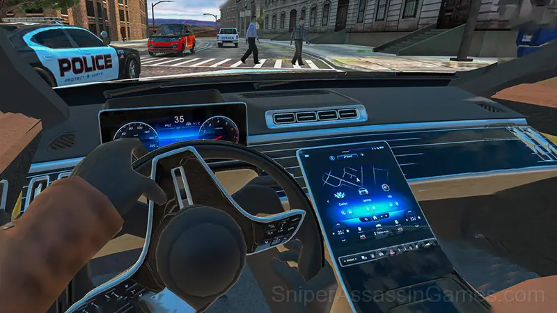 Racing In Car gameplay screenshot 2