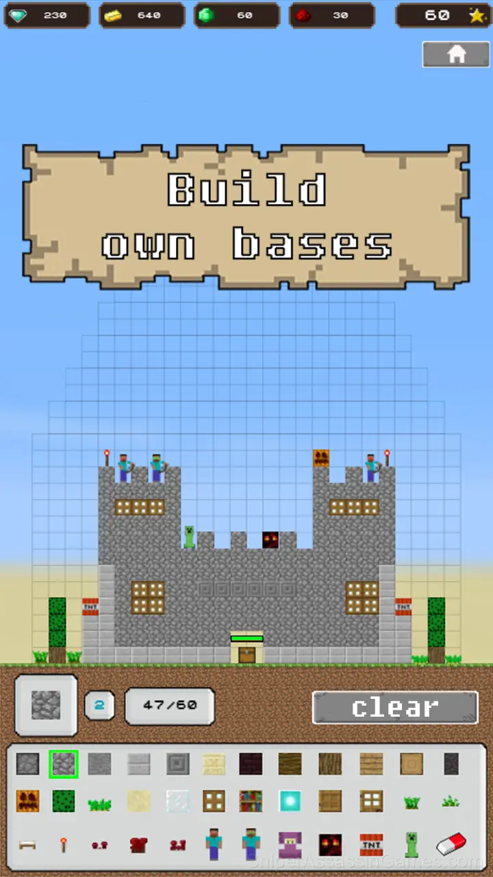 Mine Noob Fuse vs Herobrine Craft Block gameplay screenshot 3