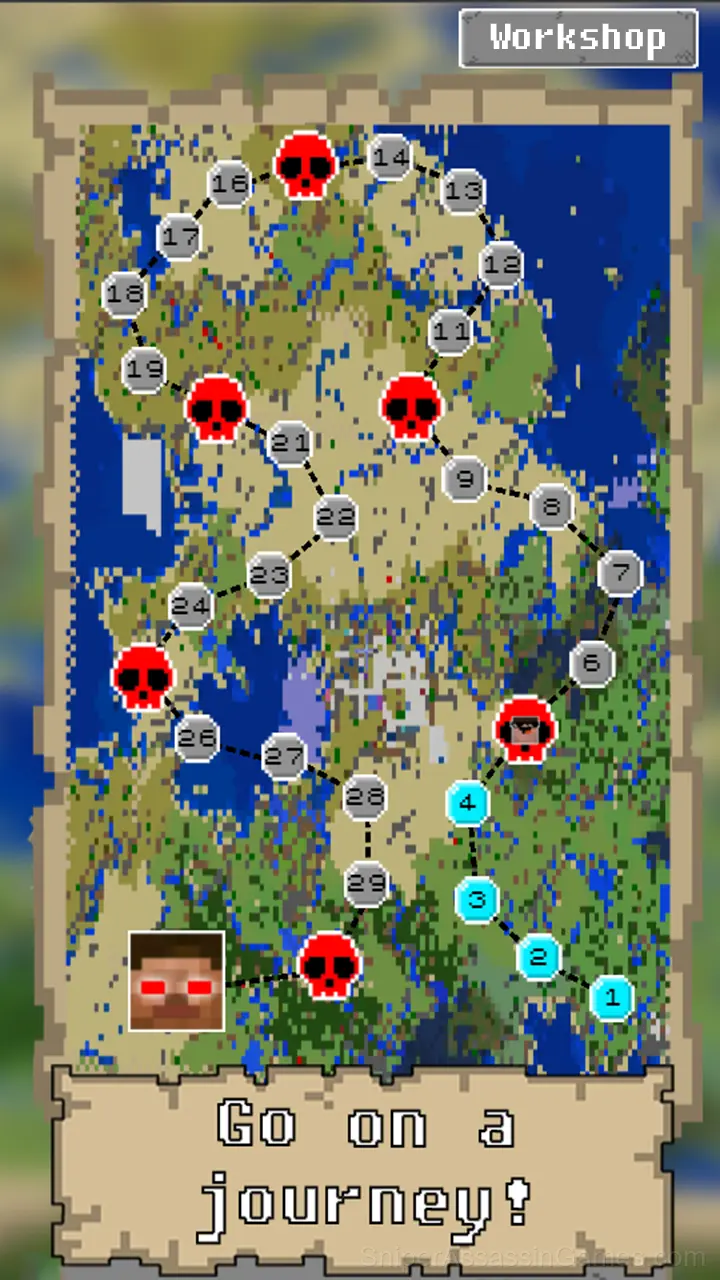 Mine Noob Fuse vs Herobrine Craft Block gameplay screenshot 5