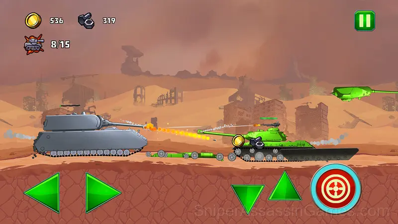 Tank Attack 5 gameplay screenshot 2