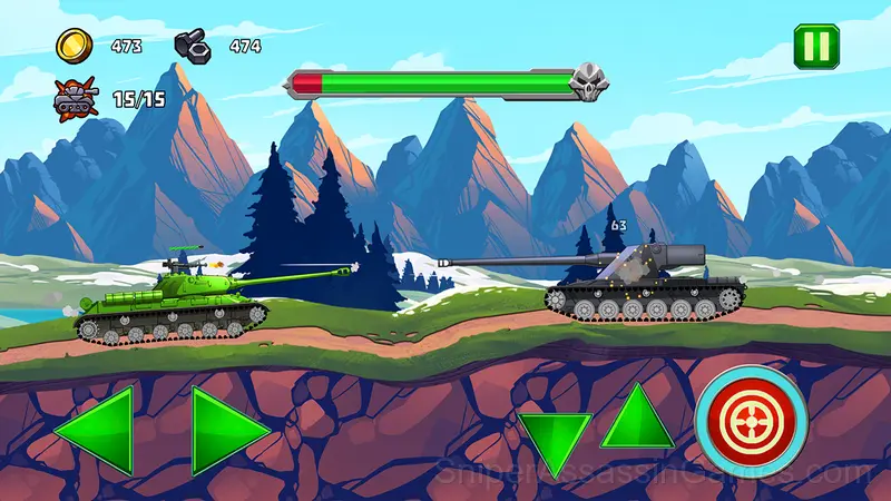 Tank Attack 5 gameplay screenshot 3